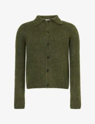 DRIES VAN NOTEN Mora Alpaca Wool-Blend Cardigan