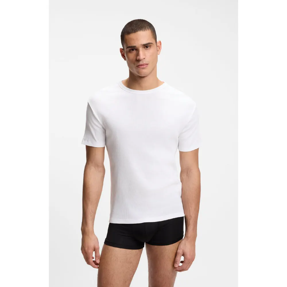 Boss Men's Cotton Round-Neck Short-Sleeve T-Shirts 2 Pack detail 2