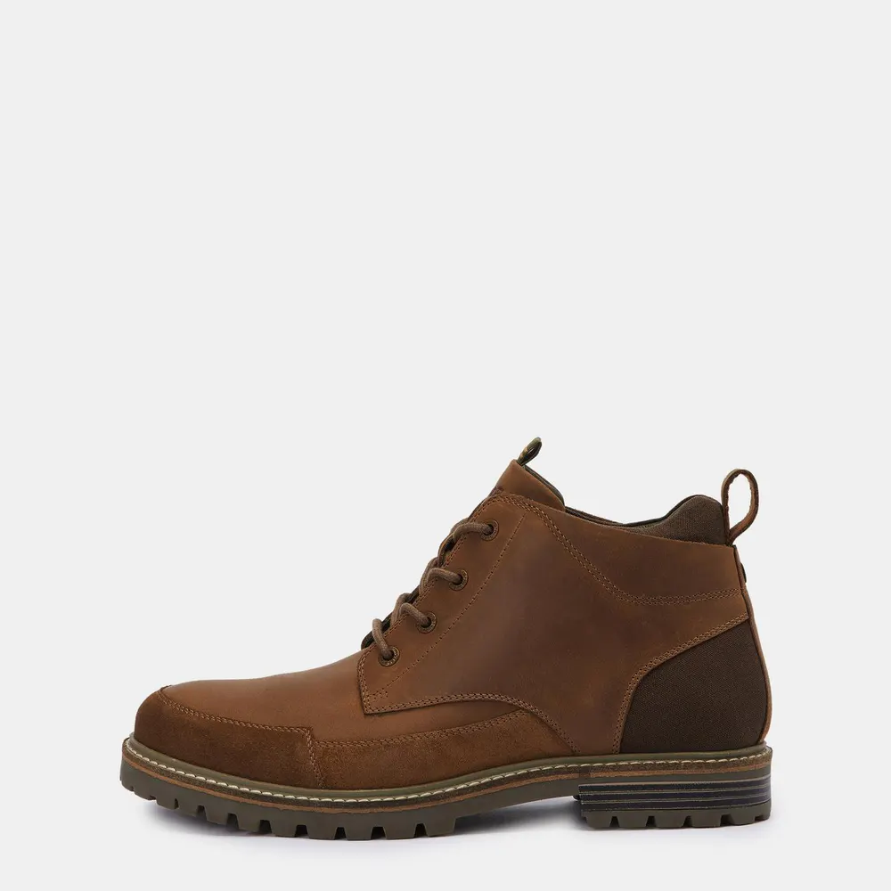 Barbour Quartz Derby Boots in Timber Tan TA72, additional product view 2