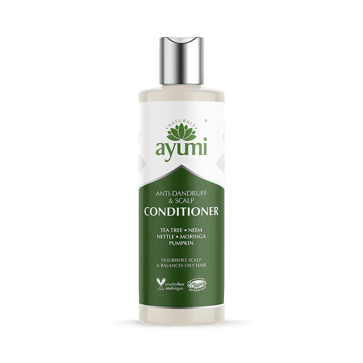 Ayumi Naturals Anti-Dandruff Scalp Conditioner, Soothes and Rebalances Dandruff-Prone Scalp, Certified Anti-Dandruff Formula 250ml