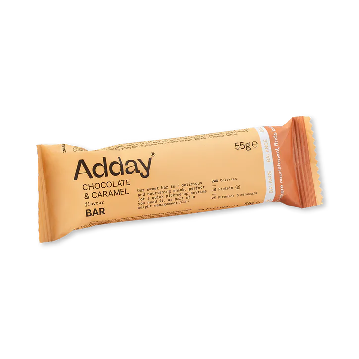 Adday Chocolate & Caramel Bar Chocolate 55 g