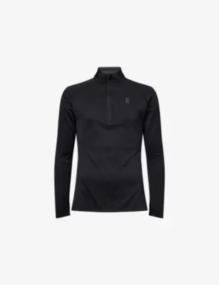 ON Climate Logo-Print Stretch-Woven Top