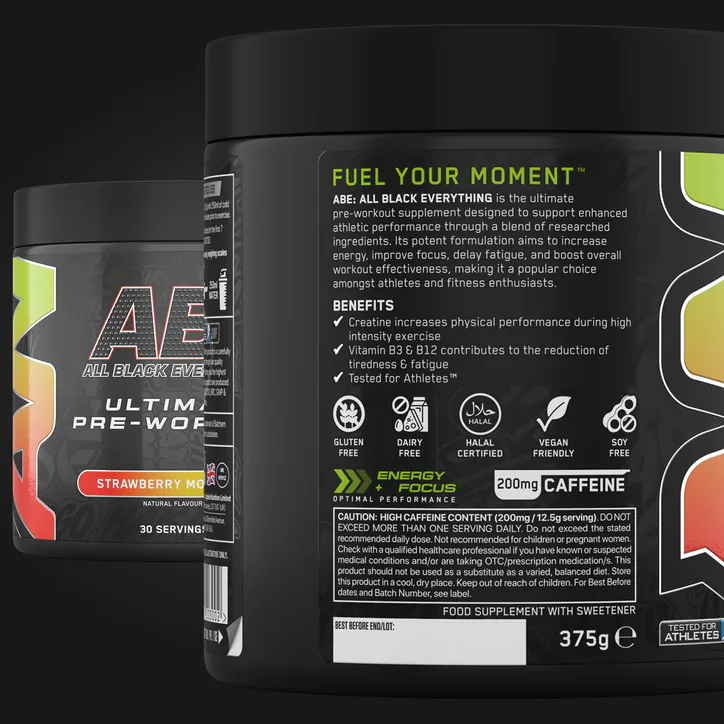 Applied Nutrition ABE Ultimate Pre Workout Strawberry Mojito 375g detail 2