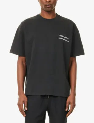 COLE BUXTON Sport Logo Cotton-Jersey T-Shirt detail 3