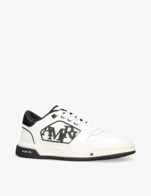 AMIRI Classic logo-embellished leather low-top trainers - EUR 46 / 12 UK MEN detail 3