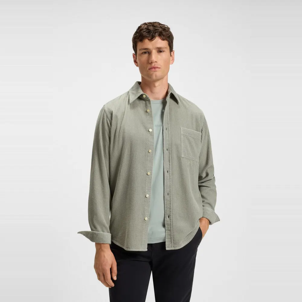 Boss Relegant Long Sleeve Shirt detail 2