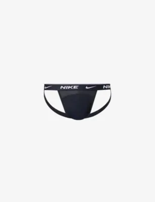 For Him Essential Pack of Three Cotton-Stretch Jock Straps
