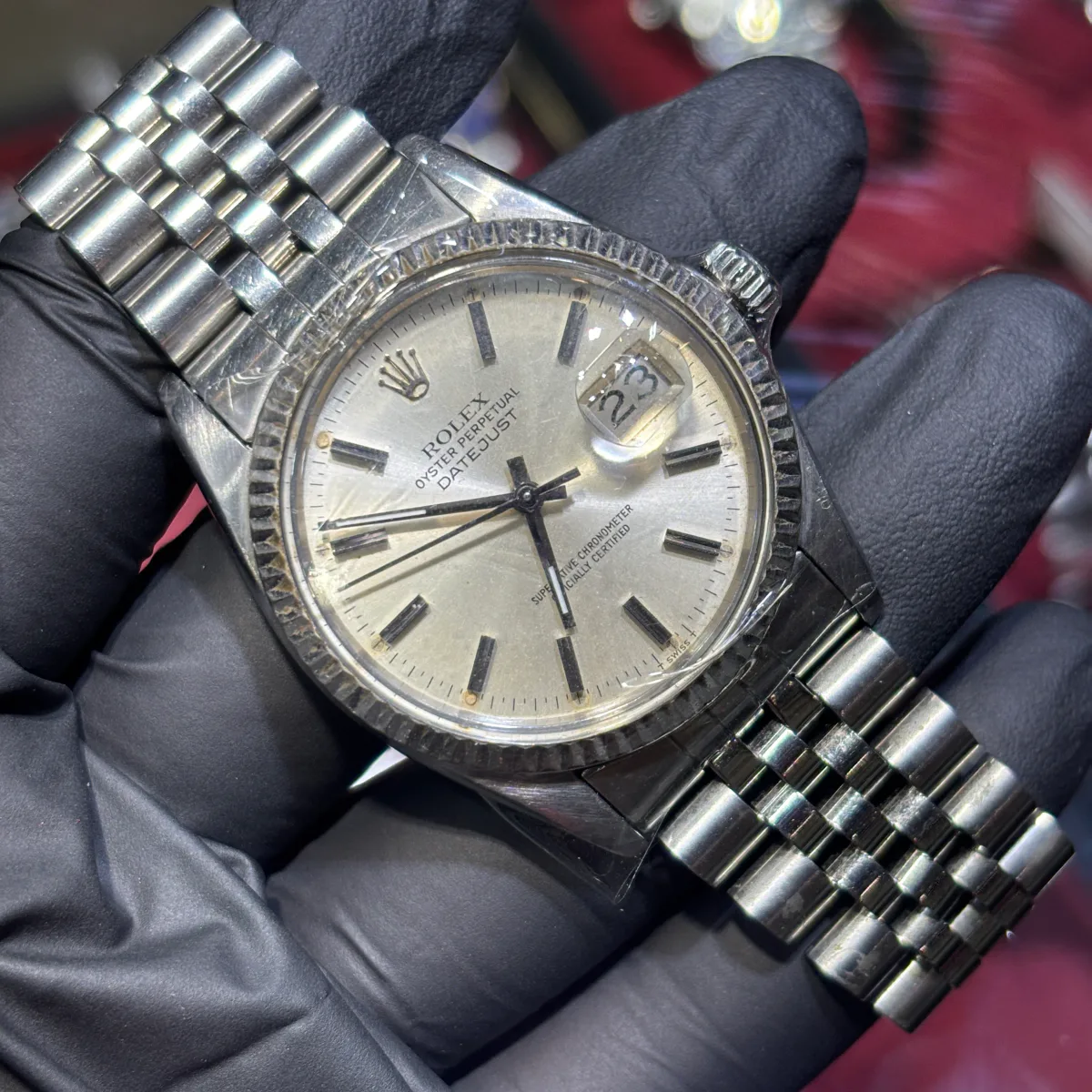 ANKUR - For Him WATCHES Rolex Datejust 36mm | Stainless Steel | Silver Stick Dial – Watch