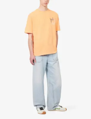 LOEWE x Paula's Ibiza Wide-Leg Denim Jeans detail 2