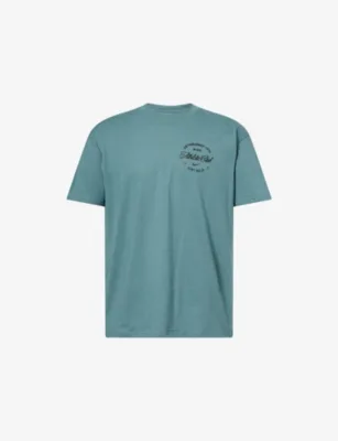 For Him N.A.C. Cotton-Jersey T-Shirt in Mineral Slate/steam – Mens | Tops & t-shirts | T-Shirts | Plain T-Shirts