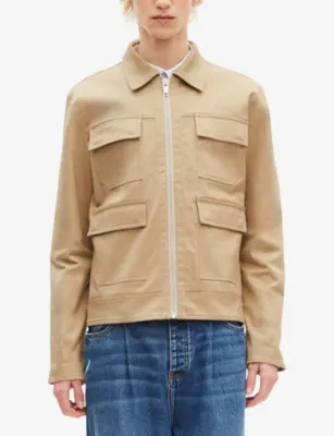 THE KOOPLES Four-Pocket Stretch-Cotton Jacket detail 3