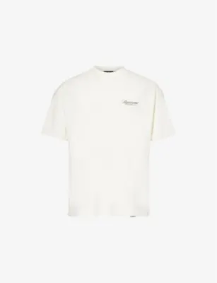 REPRESENT Script logo-print cotton T-shirt