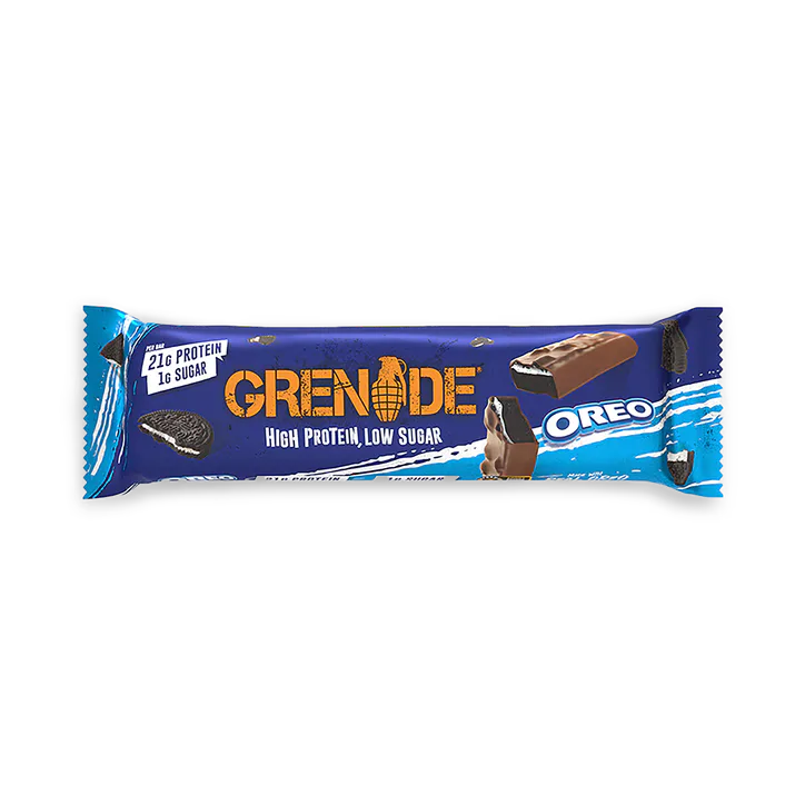 Grenade Oreo Milk Chocolate Protein Bar 4x 60g detail 2