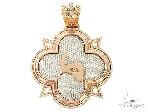 RINA - For Him FACTORY Custom For Him Diamond Large Logo Pendant 65649 – Pendant