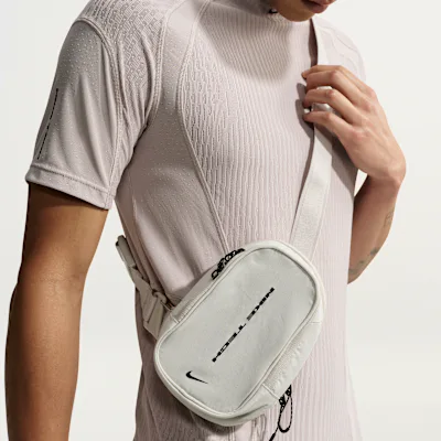 Nike Commute Nike Tech Cross-Body Bag (1L) - Light Bone/Light Bone/Black
