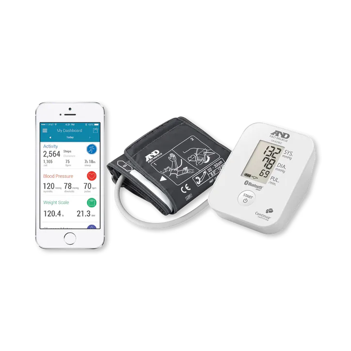 A&D Medical UA-651BLE Connected Upper Arm Blood Pressure Monitor detail 2