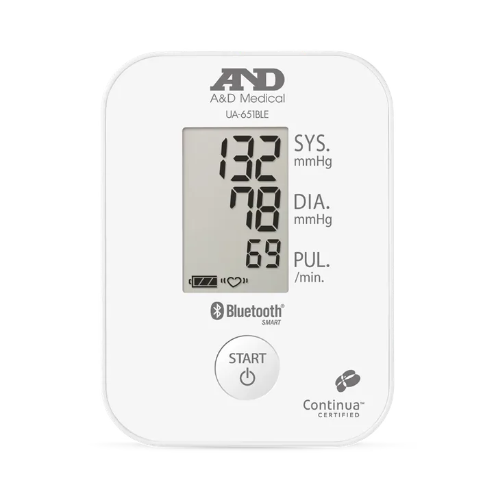 A&D Medical UA-651BLE Connected Upper Arm Blood Pressure Monitor detail 3
