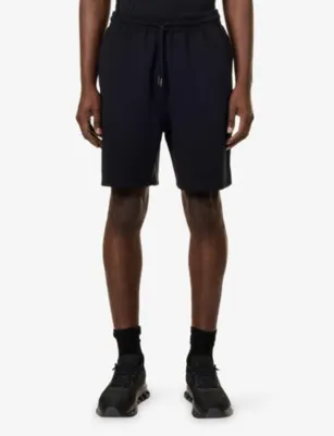GYMSHARK Evolve Lightweight Oversized Cotton-Blend Track Shorts detail 3