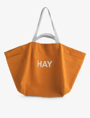 HAY Weekend Bag No 2 Cotton Tote Bag - MANGO