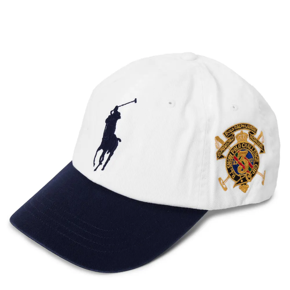 Polo Ralph Lauren Big Pony 3 Woven Cotton Baseball Cap