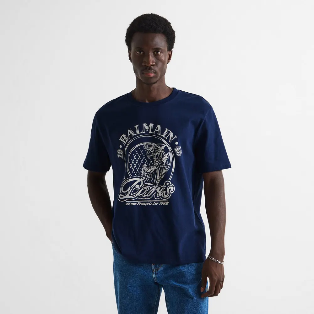 Balmain Balmain Prnt Tee Sn64 detail 3