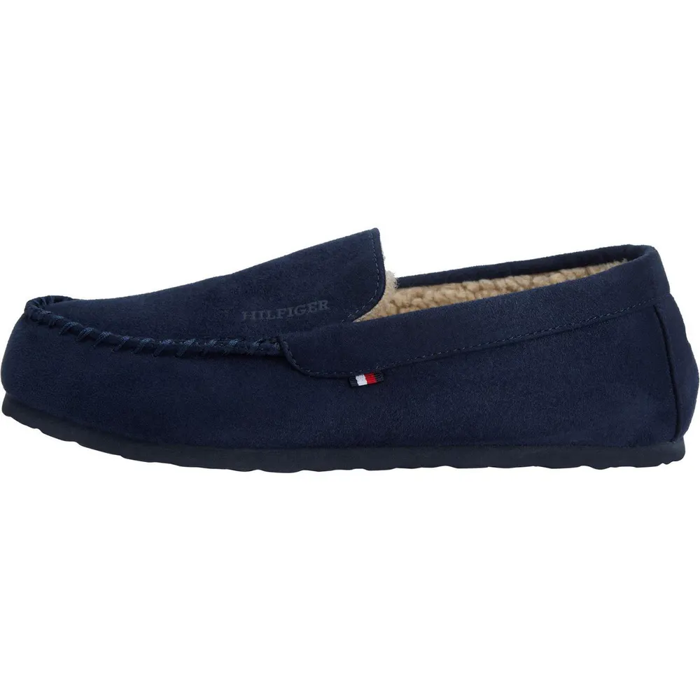 Tommy Hilfiger Men's Driver Moccasin Slippers in Desert Sky – Footwear