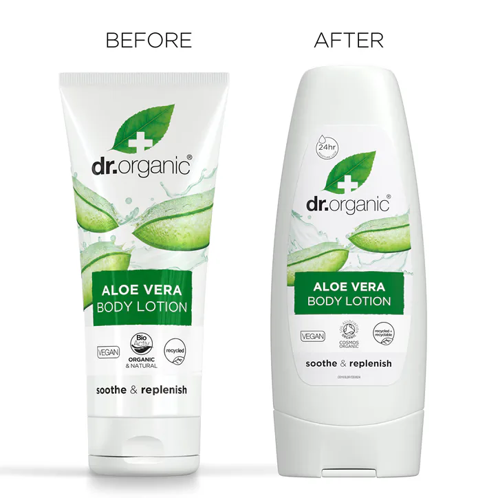 Dr Organic Aloe Vera Body Lotion 200ml, additional product view 3