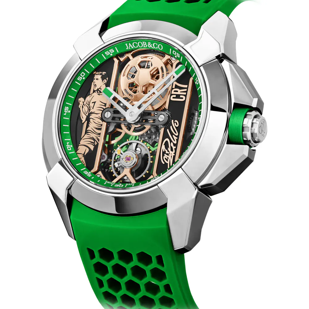 Jacob & Co Epic X Heart of CR7 in Skeleton, additional product view 2