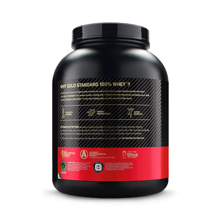Optimum Nutrition Gold Standard 100% Whey Protein Double Rich Chocolate 2.26kg detail 2