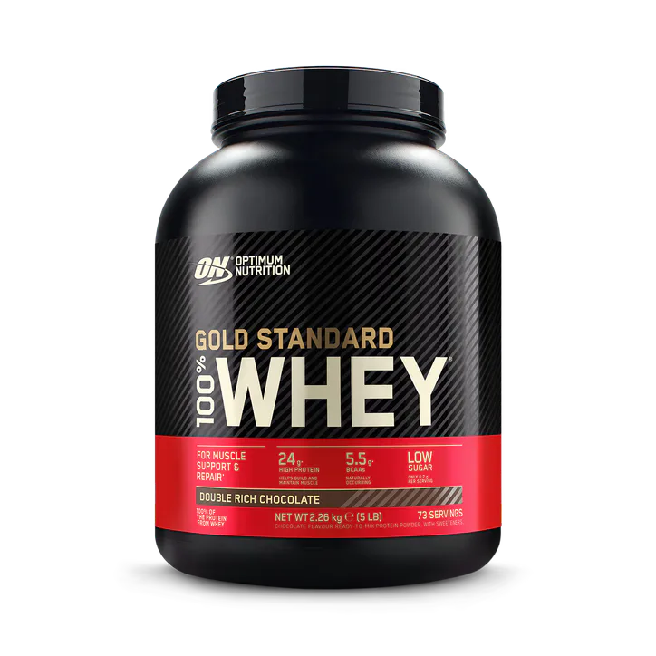 Optimum Nutrition Gold Standard 100% Whey Protein Double Rich Chocolate 2.26kg