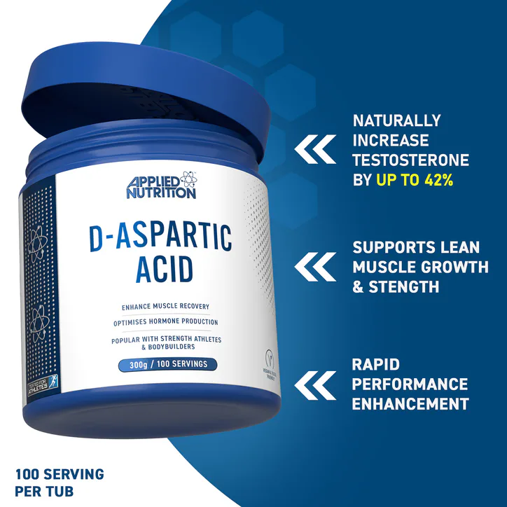 Applied Nutrition D-Aspartic Acid 300g, additional product view 2