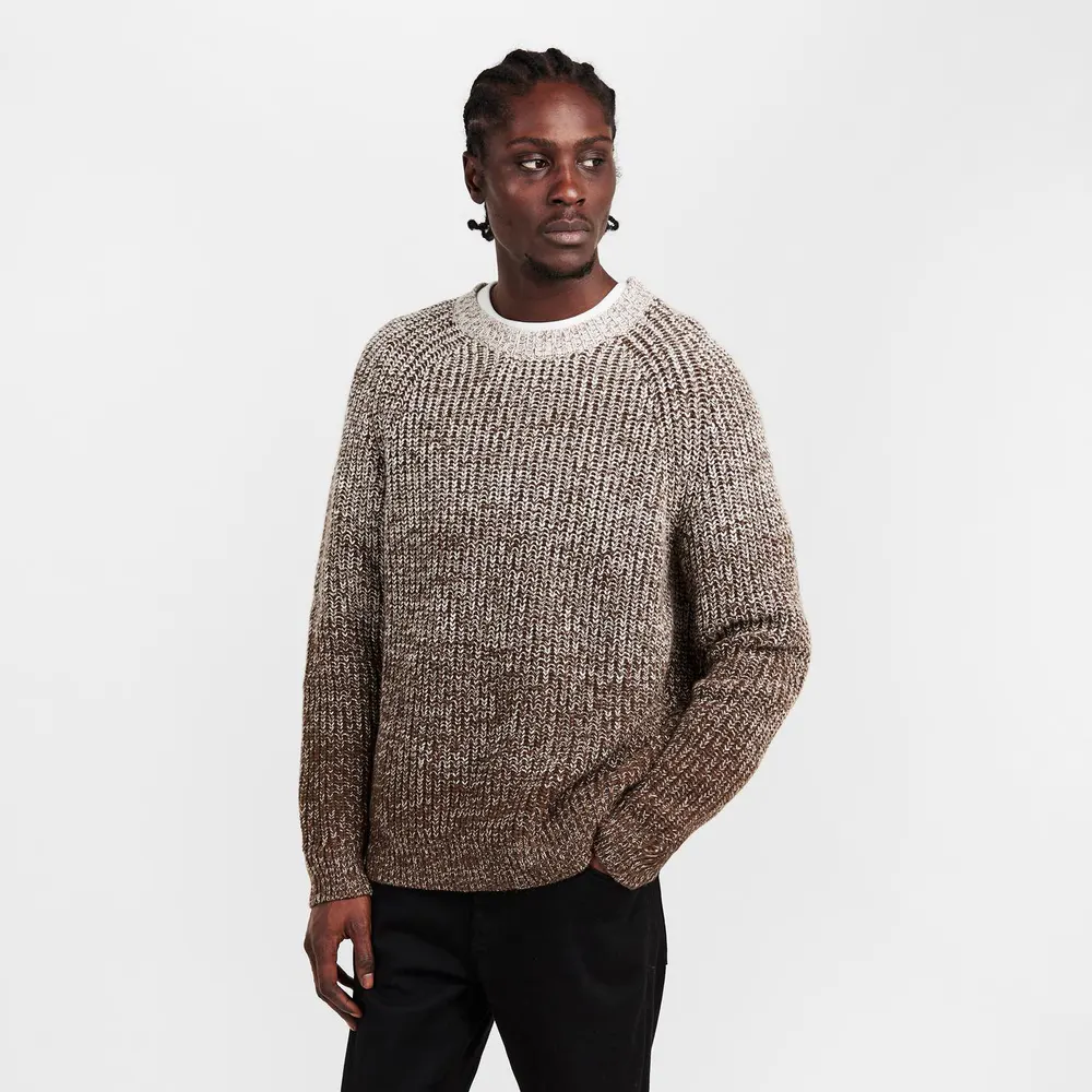 Boss Men's H-Ezrano Structured Crew Neck Jumper detail 3