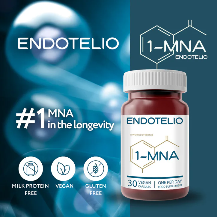Endotelio 1-MNA 29mg 30 capsules – Health & Wellness > Energy > NAD