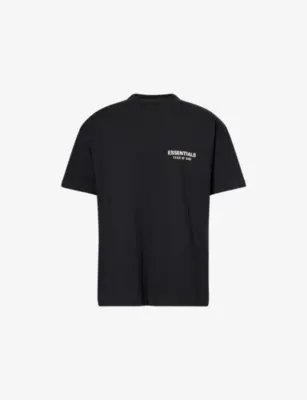 FEAR OF GOD ESSENTIALS Logo-Embroidered Cotton T-Shirt