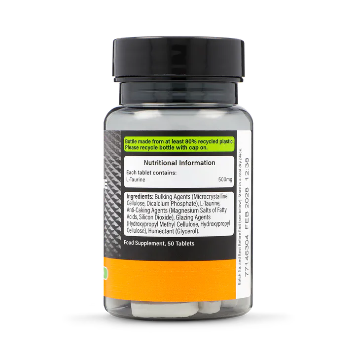 Precision Engineered Taurine 500mg 50 Tablets detail 2