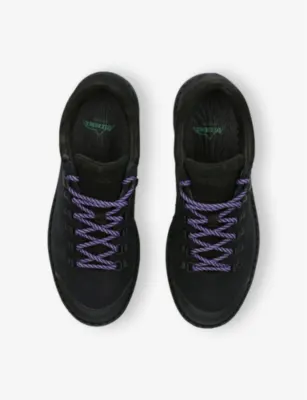 DIEMME Cornaro Gomma Low-Top Suede Boots - EUR 42 / 8 UK MEN in BLACK, additional product view 2