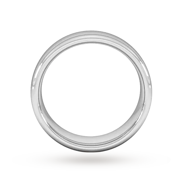 For Him 7mm Slight Court Extra Heavy Wedding Ring In 18 Carat Yellow Gold, additional product view 3