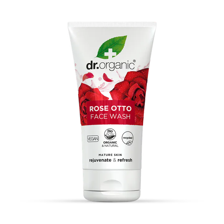 Dr Organic Rose Otto Creamy Face Wash 150ml