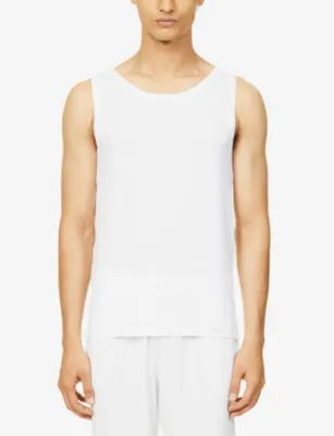 HANRO Function stretch-jersey vest detail 2