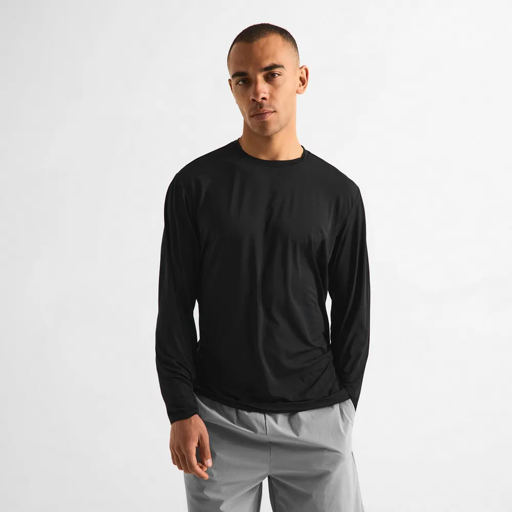 Condition Men's Areo Long Sleeve Performance Gym Top detail 3