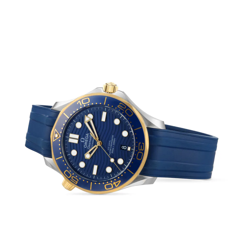 Omega Seamaster Diver 300M 42mm Mens Watch Blue in Blue, additional product view 3