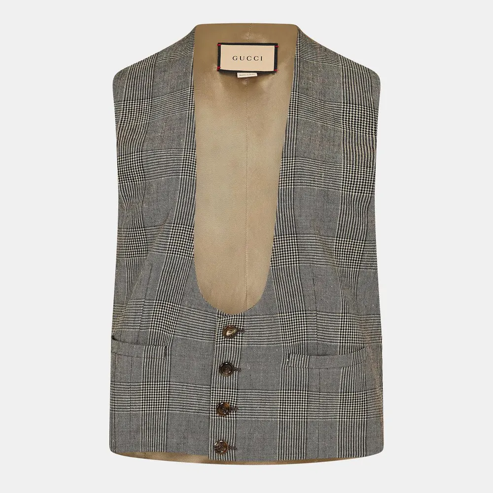 Gucci Men's Wool Formal Waistcoat