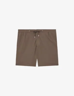 REISS Newmark Drawstring-Waist Stretch-Woven Shorts