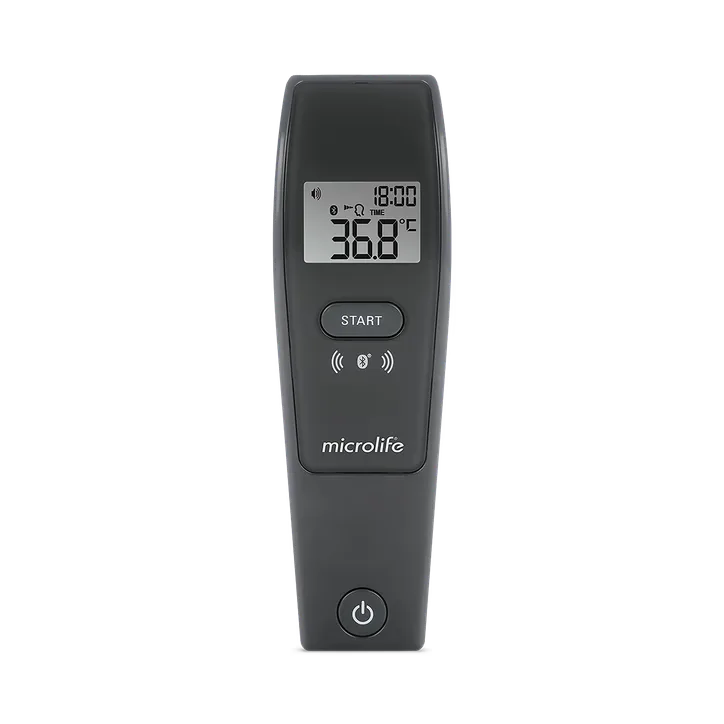 Microlife NC150 BT Bluetooth Forehead Thermometer for easy temporature monitoring without contact, additional product view 3