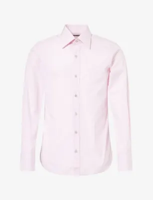 TOM FORD Slim Fit Cotton-Poplin Shirt