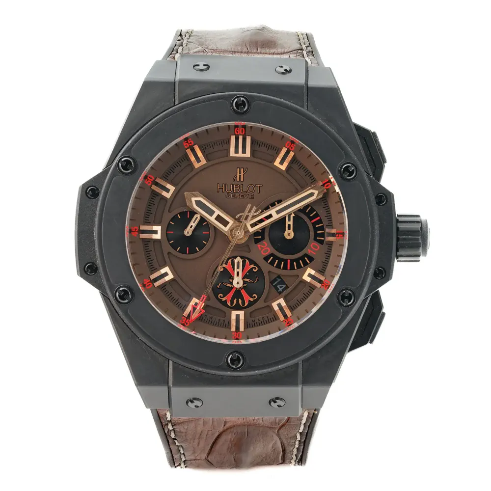 Hublot Big Bang 703.CI.3113.HR.OPX12 — 2013 — Very good in Brown Baton – Pre-owned watches