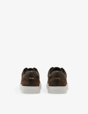 REISS Jenson Suede Trainers - EUR 45 / 11 UK MEN in CHOCOLATE BROWN, additional product view 3