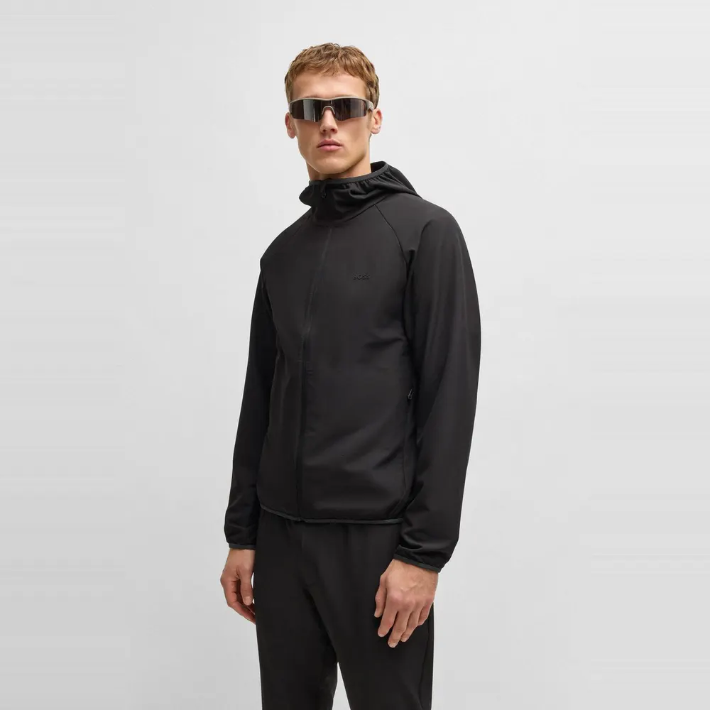 Boss Men's Commuter Green Softshell Jacket detail 2