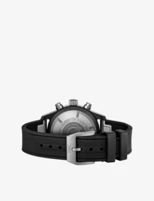 IWC Pilot's Chronograph 41 Top-Gun Edition Ceramic Automatic Watch 41.9mm detail 3