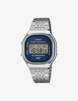 CASIO Vintage A140WE-2A Stainless-Steel Quartz Watch 39mm detail 3